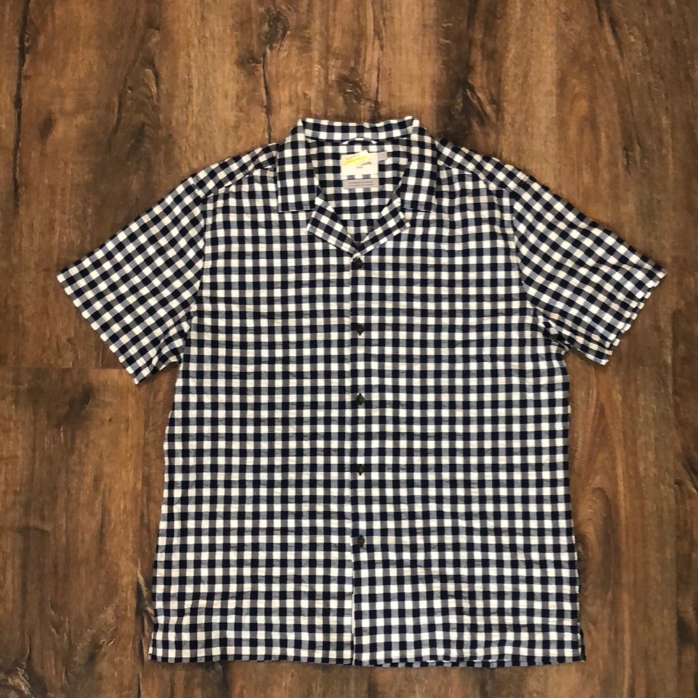 NWT Navy/White Short Sleeve Shirt